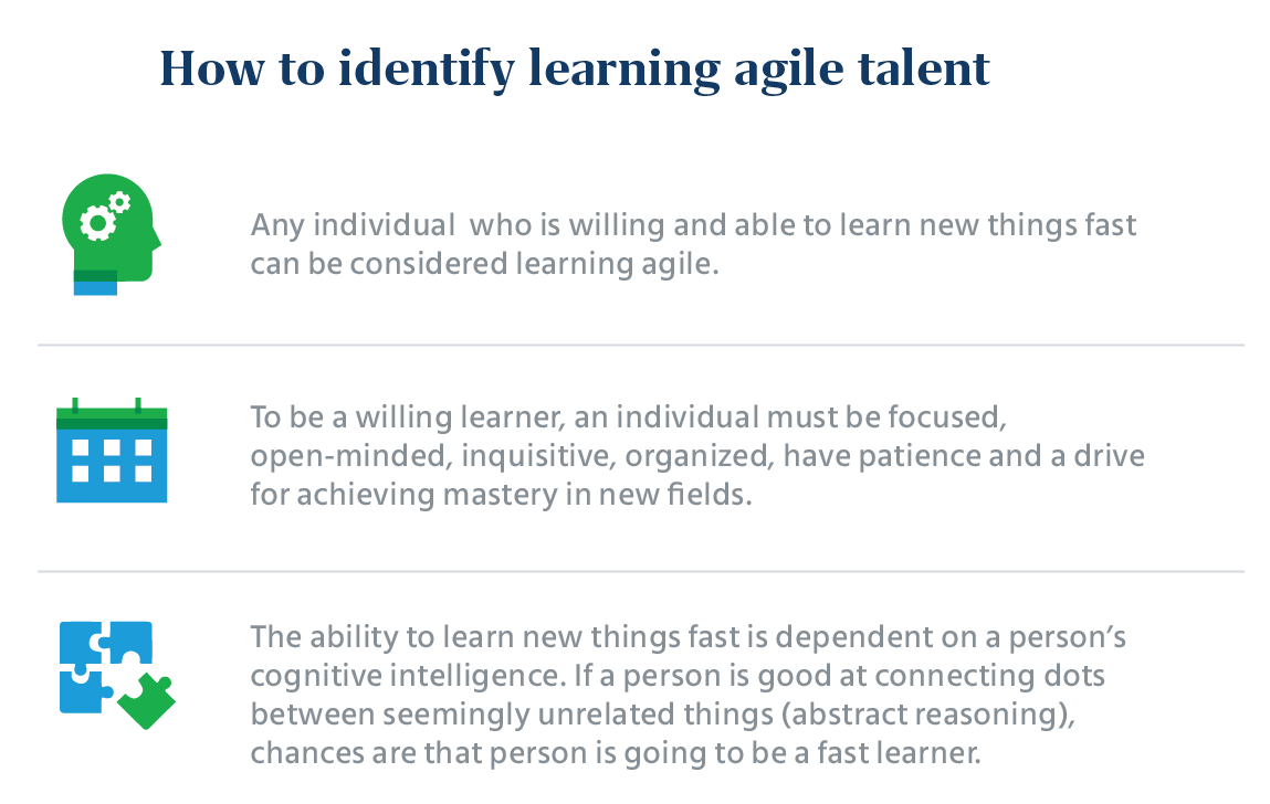 How to identify learning agile talent?