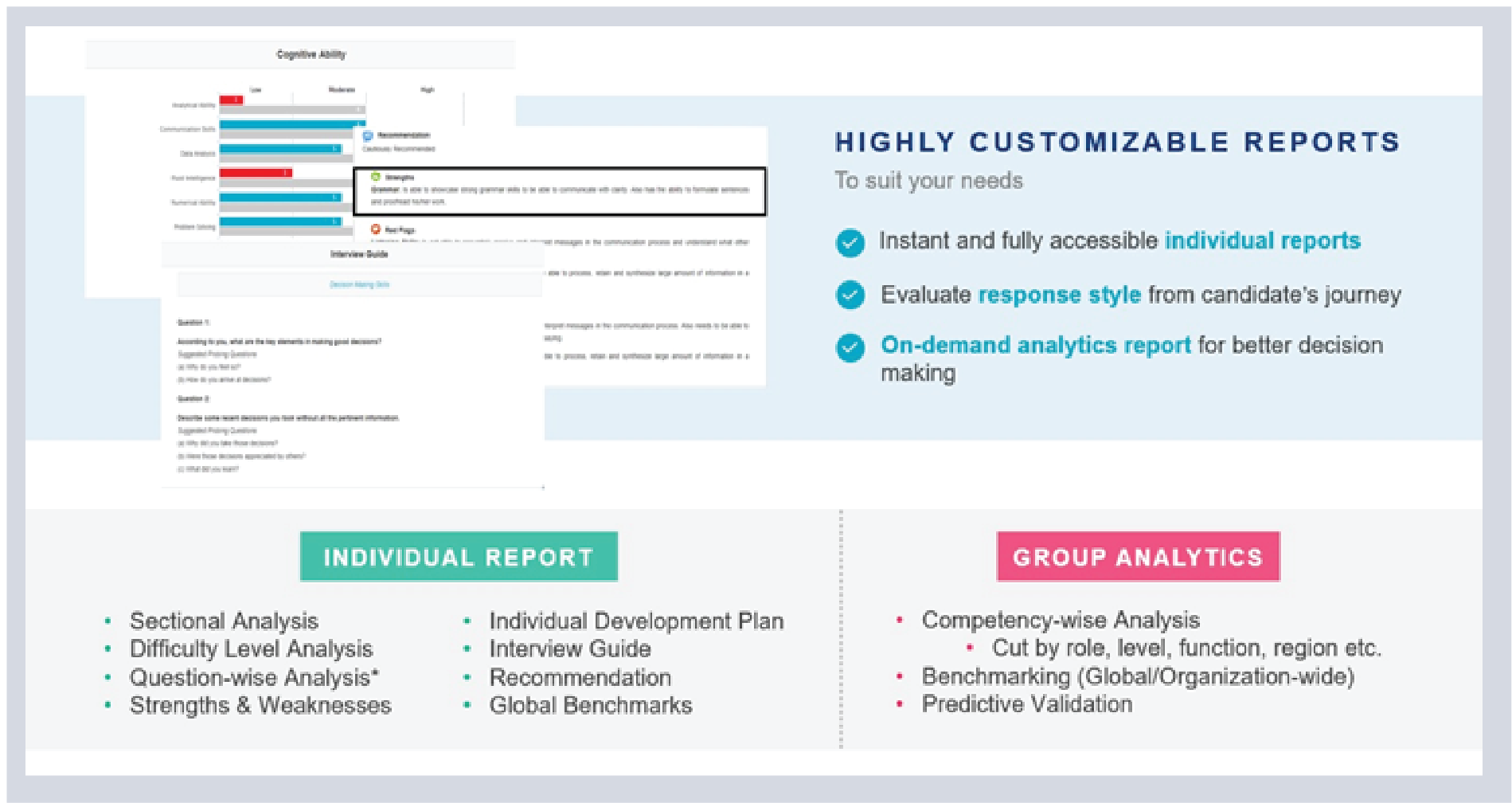 Report and Benchmark Configuration