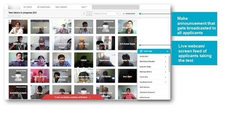 Exam taking experience on Mercer | Mettl’s platform