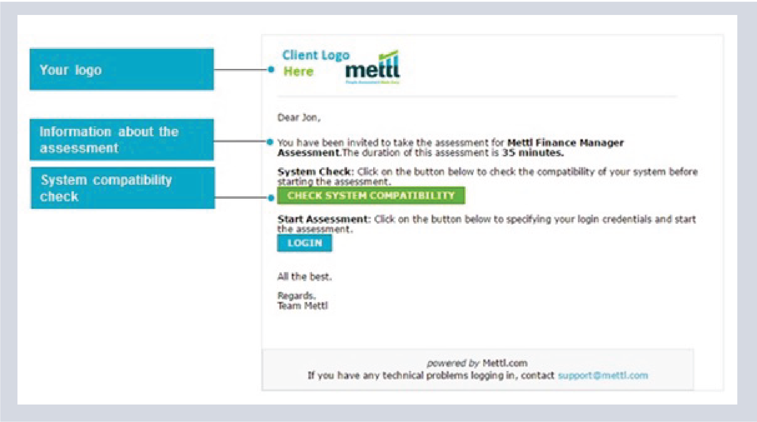Scheduling exams on an online test software