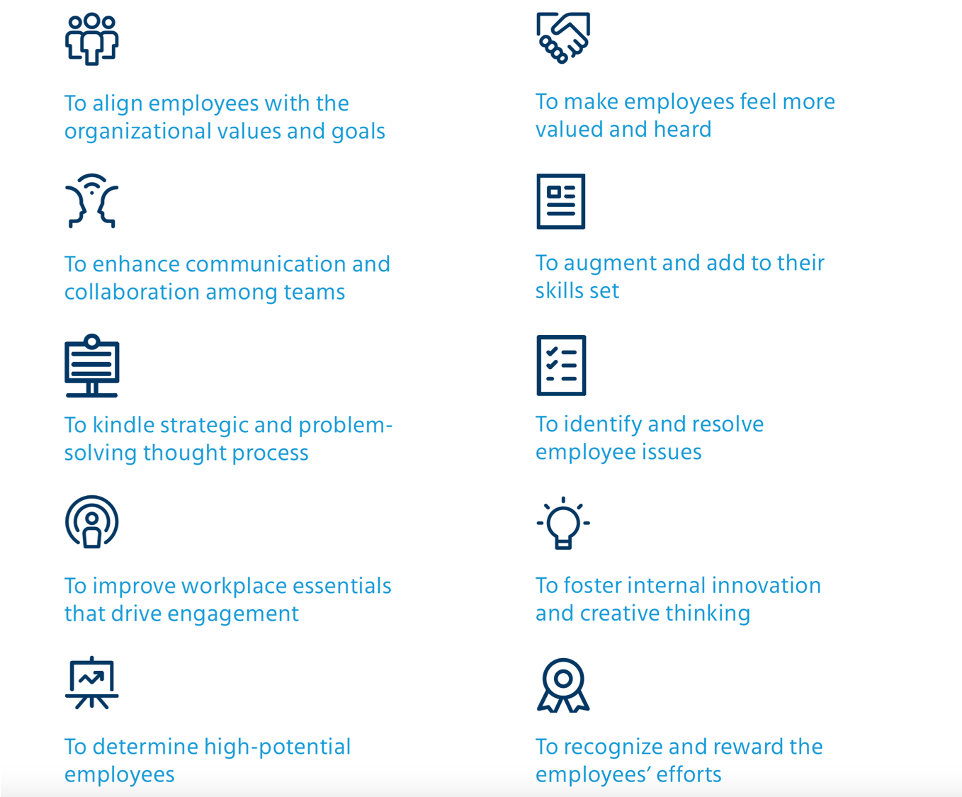What is the purpose of employee engagement?